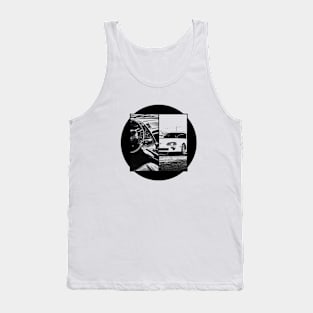 TOYOTA SUPRA MK4 Black 'N White 5 Tank Top